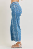 High Waist Snake Print Crop