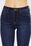 High Rise Flare Dark Wash