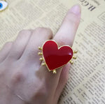 Red Heart Ring