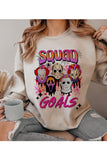 Squad Goals Fleece Sweatshirt