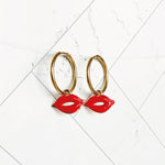 Lip Loop Earrings