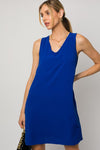 Sleeveless V-Neck Dress