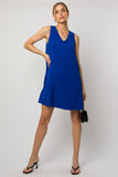 Sleeveless V-Neck Dress