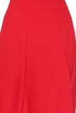 Paneled Aline Midi Skirt