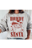 Howdy Santa Graphic Sweatshirt