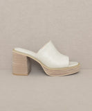 Platform Slide Heel