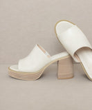 Platform Slide Heel