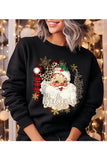 Santa Clause Graphic Sweatshirt