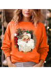 Santa Clause Graphic Sweatshirt