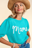 Mama Pop Letters Sweater Plus Size