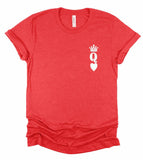 PLUS Queen of Hearts Valentine Graphic Tee