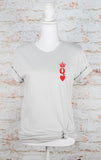 PLUS Queen of Hearts Valentine Graphic Tee