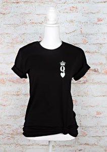 PLUS Queen of Hearts Valentine Graphic Tee