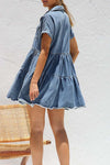 Denim Babydoll Dress