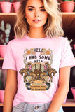 Hell I Had Some Help Western Graphic Tee