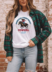 American Sweetheart Cowgirl Social Graphic Tee