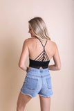 High Neck Lace Bralette