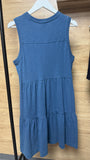 Wylie Sleeveless Tank Top Cotton Dress
