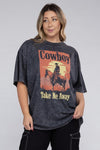 Plus Cowboy Take Me Away Graphic Top