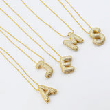 Gold Crystal Balloon Initials