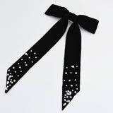 Black Jeweled Bow