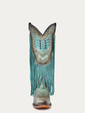 Corral Multicolor Crystal Pattern and Fringe