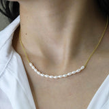 Carrie Pearl Necklace I-19