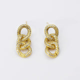 Chain of Sparkles Earrings G10