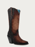 Corral Chocolate Lamb Pointed Toe