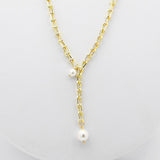 Dangle Pearl Necklace B2