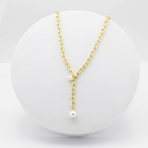 Dangle Pearl Necklace B2