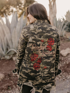 Dolly Parton Camo Jacket by Rodeo Quincy