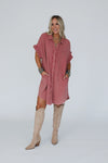 Heavenly Days Button Up Dress