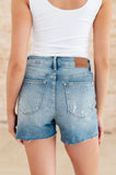 Rhinestone Denim Stretch Judy Blue Shorts