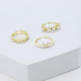 Harmony Pearl Ring Set G16