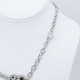 Heart of Light Silver Necklace N25