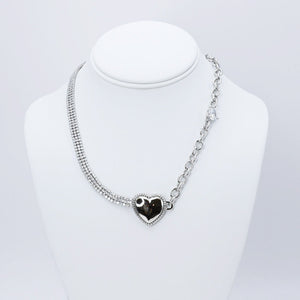 Heart of Light Silver Necklace N25