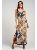 Printed Slip Dress