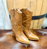 Chunky Heel Ankle Bootie