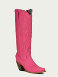 Corral Barbie Pink LD Fuchia on Fuchia Embroidery Tall Tops