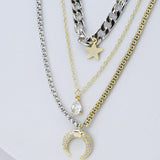 Lunar Glow Layer Necklace L5