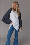 Bell Sleeve Baseball Tee