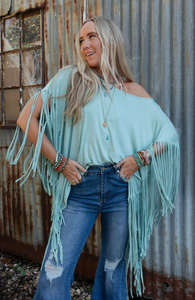 Showstopper Fringe Top - Three Bird Nest