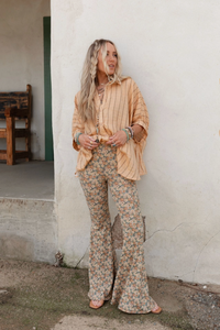 Dream in Flowers Flare Pants