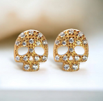 Skull Studs - Sugar Bean