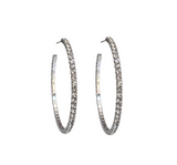 Crystal Hoops (Yellow, White & Rose Gold)