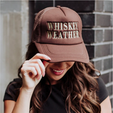 Whiskey Weather Trucker Hat