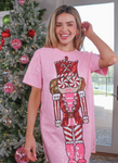 Nutcracker Sequin T-shirt Dress