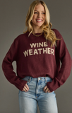 Wine Weather Sweater