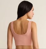 Zoe Silky Rib Tank Bra Z Supply